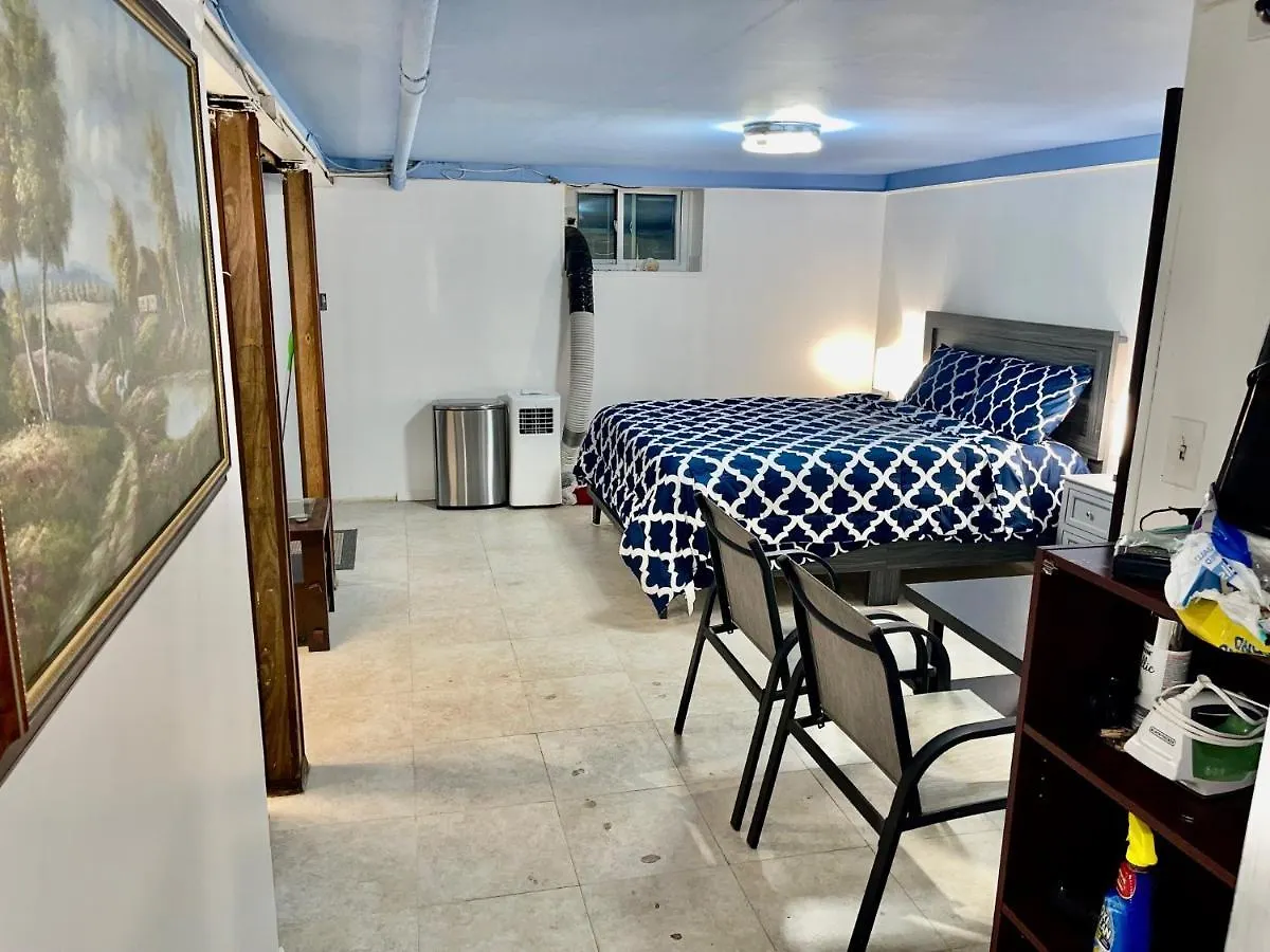 Lga Airport Near, Studio Walk In Bsmt Apt In A Private House! Nova Iorque 0*,
